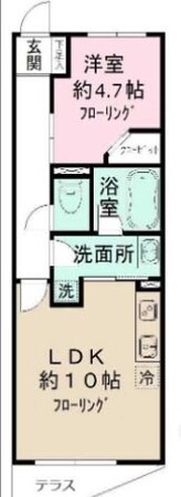 ロークワットコート永福の物件間取画像